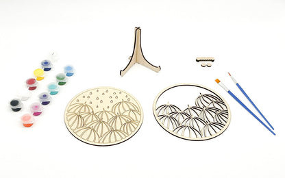 DIY Wood Painting Craft Kit, Mini Moments, Umbrella Art Kit