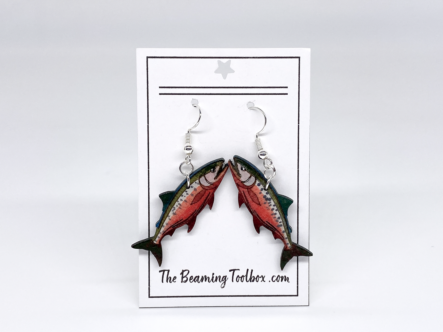 angled-salmon-earrings-closeup-silver-hooks